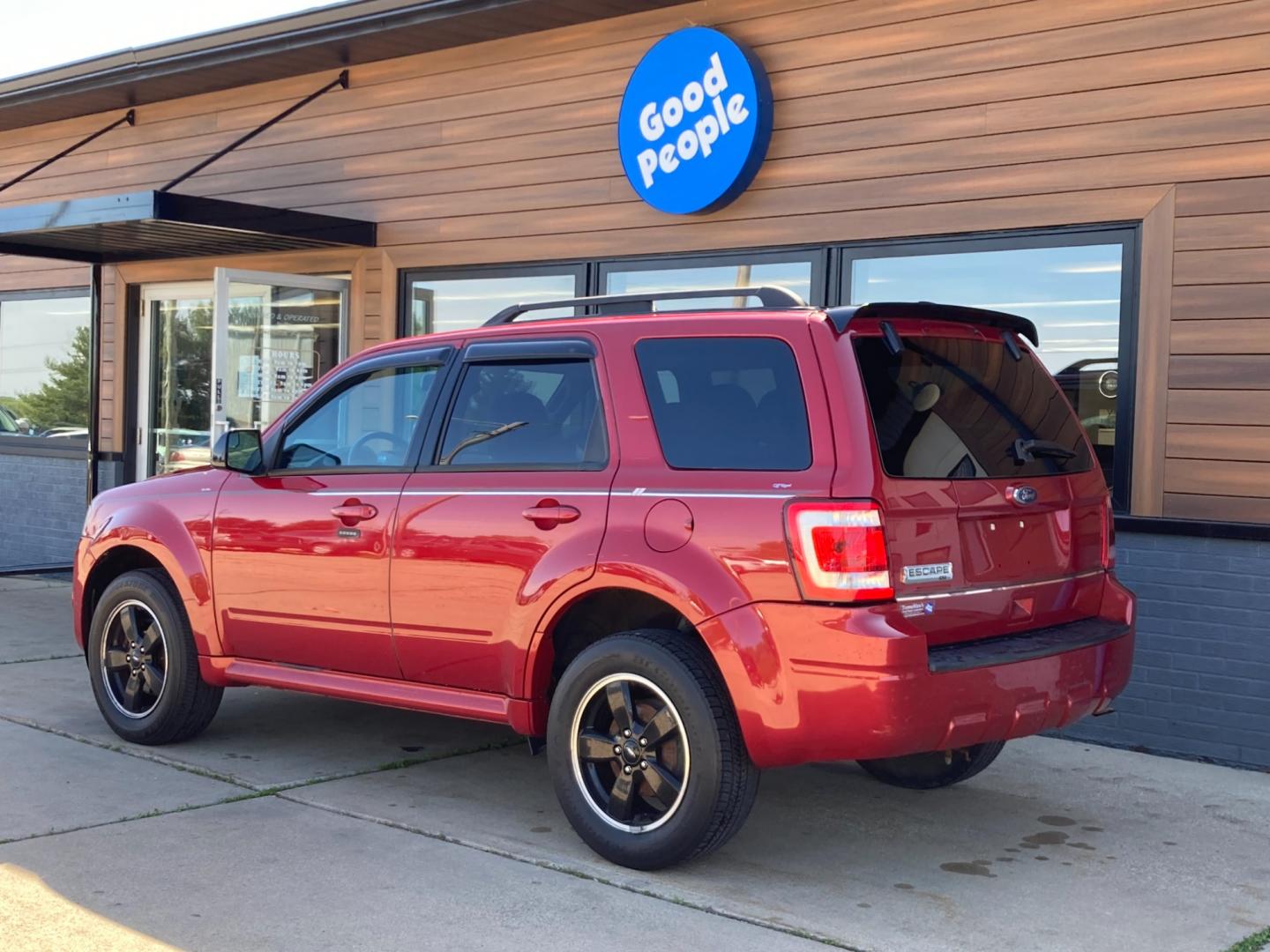 2010 Sangria Red Ford Escape XLT FWD (1FMCU0D70AK) with an 2.5L L4 DOHC 16V engine, 6-Speed Automatic transmission, located at 1800 South Ihm Blvd, Freeport, IL, 61032, (815) 232-5543, 42.278645, -89.607994 - Escape XLT 4D SUV FWD - Photo#2